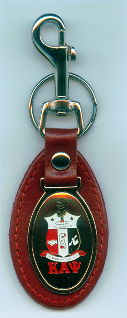 Kappa Alpha Psi Leather Key Chain